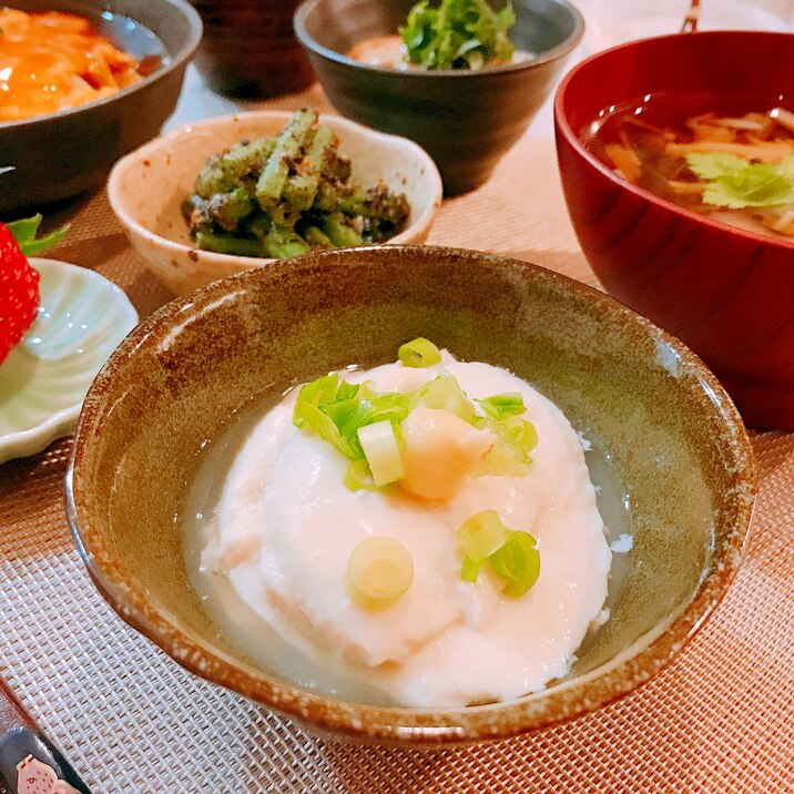 冬にぴったり♡湯豆腐